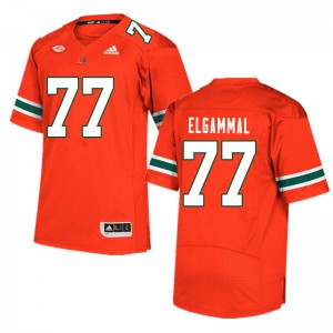 Men's Miami #77 Adam ElGammal Orange Player Jerseys 622251-834